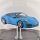 Porsche 911 (991.2) Carrera 4S 2017 Blau 1:43 in mundgeblasener Flasche 600ml