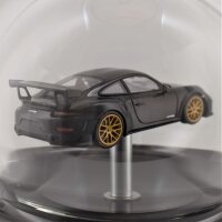 Porsche 911 (991.2) GT2 RS Weissach 2018 Black 1:43 in mundgeblasener Flasche 600ml