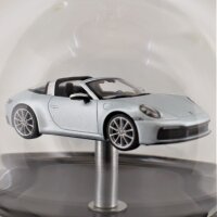Porsche 911 Targa 4S Silber (2020) 1:43 in mundgeblasener...