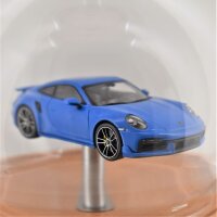 Porsche 911 Turbo S (2021) Sport Design Blau 1:43 in...