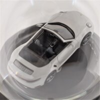 Porsche 911 Turbo S Cabriolet Grau (2020) 1:43 in mundgeblasener Flasche 600ml