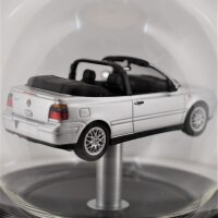 VW Golf 4 Cabriolet  (1998) Silber 1:43 in mundgeblasener Flasche 500ml