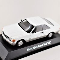 Mercedes-Benz 560 SEC 1986 Weiß 1:43