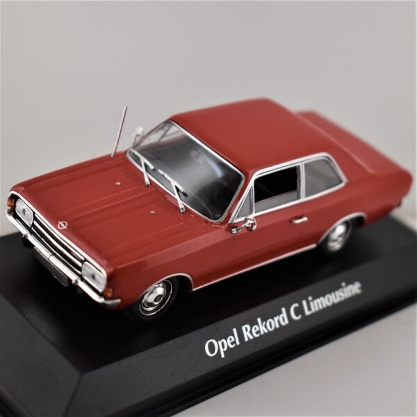 Opel Rekord C Limousine (1968) Rot 1:43
