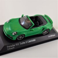 Porsche 911 Turbo S Cabriolet  (2020) Green 1:43