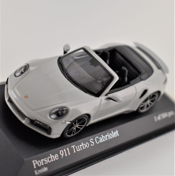 Porsche 911 Turbo S Cabriolet  (2020) Kreide 1:43