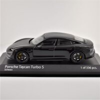 Porsche Taycan Turbo S (2020) Schwarz  1:43