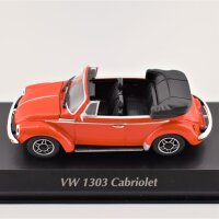 VW Käfer 1303 Cabriolet  (1979) Rot 1:43