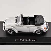 VW Käfer 1303 Cabriolet  (1979) Silber 1:43