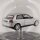 Fiat Abarth 124 Spider Turismo 1:43 Baujahr 2017 Wei&szlig;/Schwarz in mundgeblasener Flasche 500ml