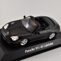 Porsche 911 4S Cabriolet 2003 Black 1:43
