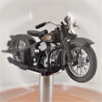 Harley-Davidson Knucklehead 1936 in mundgeblasener Flasche 500ml