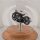Harley-Davidson Knucklehead 1936 in mundgeblasener Flasche 500ml
