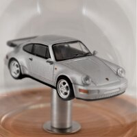 Porsche 911 Turbo 3,6 Silber 1:64  in mundgeblasener...
