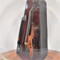 Violine in mundgeblasener Flasche 500ml