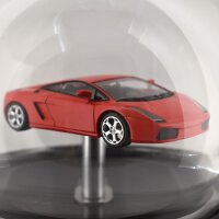 Lamborghini Gallardo Rot 1:43 in mundgeblasener Flasche 600ml