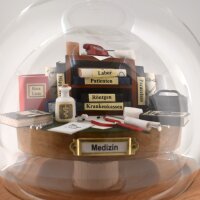Miniatur Medizin in mundgeblasener Flasche 600ml