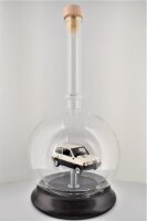 Fiat Panda Weiß 1:43 in mundgeblasener Flasche 500ml