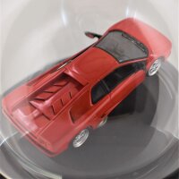 Lamborghini Diablo Rot 1:43 in mundgeblasener Flasche 600ml