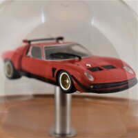 Lamborghini Miura SVR Red 1:43 in mundgeblasener Flasche 600ml